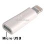 2 in 1 kit (micro usb to lightning 8 pin adapter +